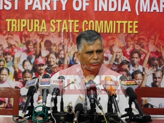 Amit Shah left state : CPI-M held press meet 